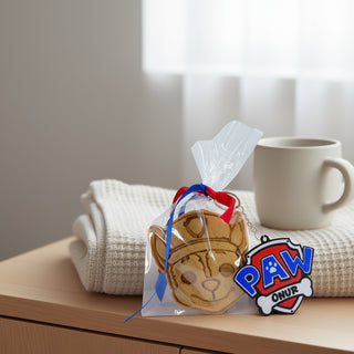 Paw Patrol Temalı Anahtarlık ve Kurabiye Seti | İsim Yazılabilir | Karakter Seçimli